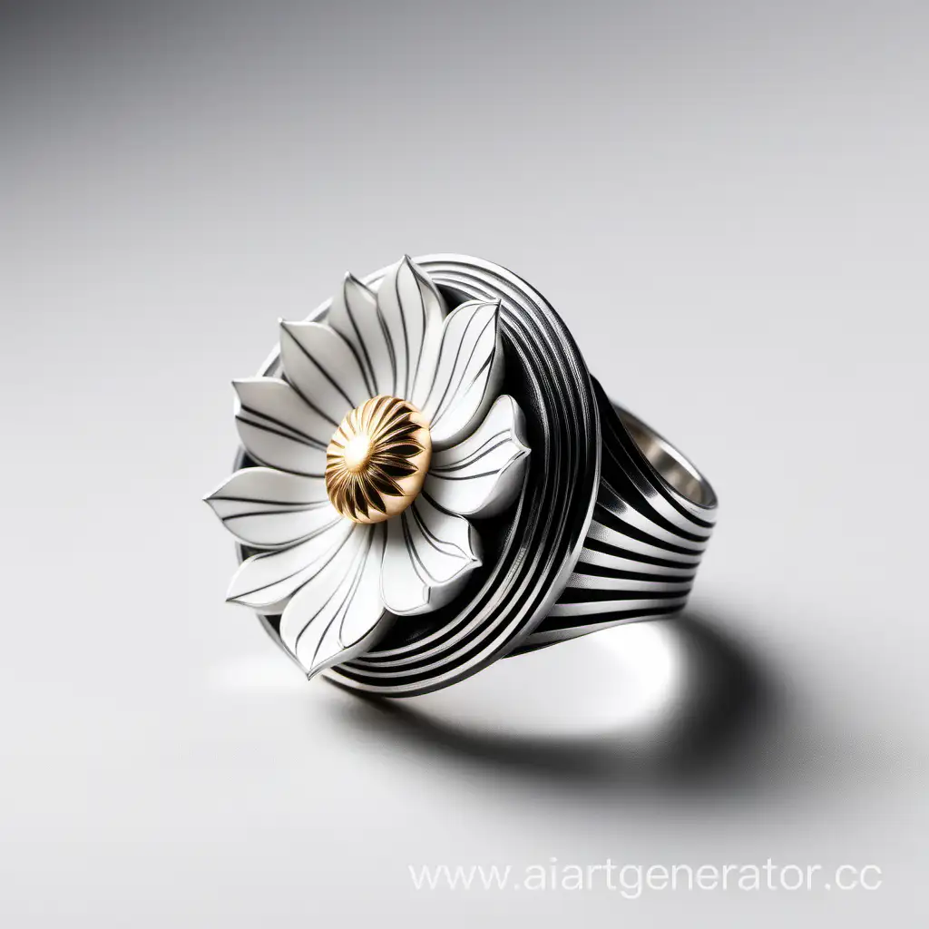 White-Lotus-Ring-with-Radiating-Stripes-Symbol-of-Timeless-Connection