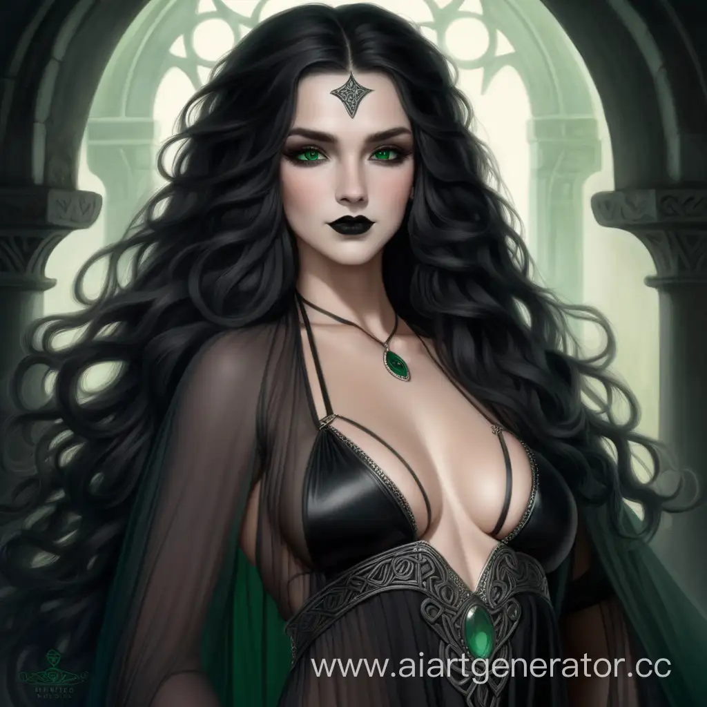 Seductive-Celtic-WitchQueen-with-Emerald-Eyes-and-Medieval-Elegance