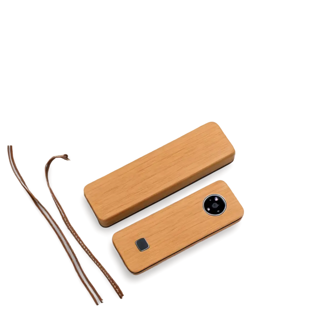 HighQuality-PNG-Image-of-Wooden-Case-Mobile-Enhance-Your-Online-Presence