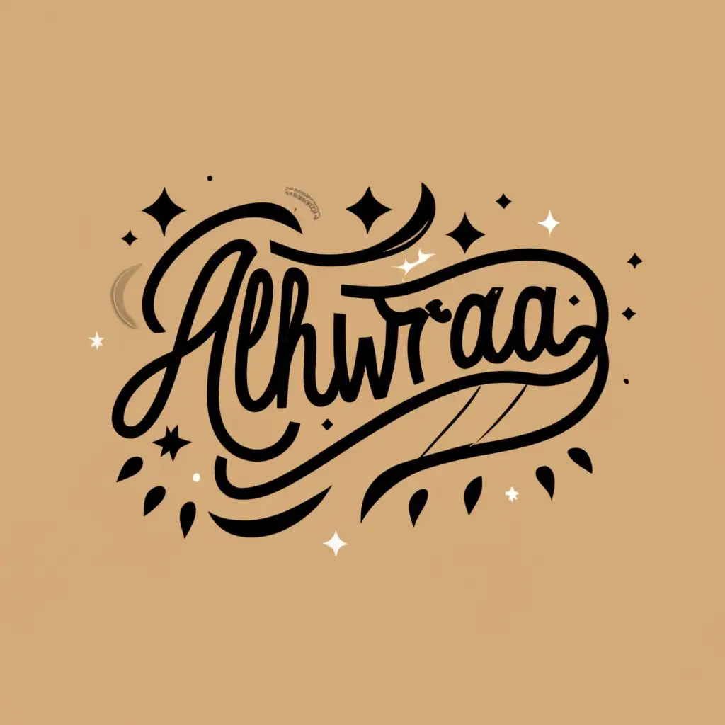 logo, KIDS WEAR, with the text "ALHWRAA", typography, be used in Entertainment industry