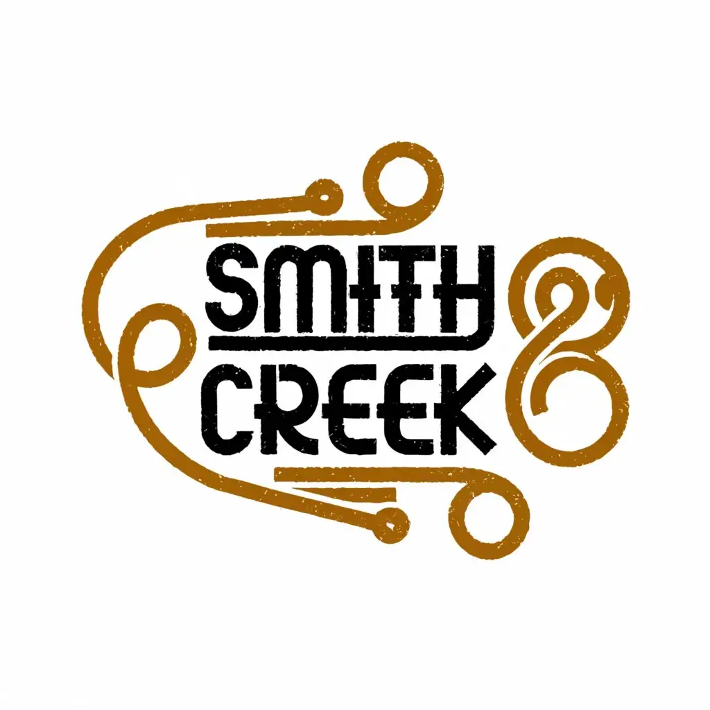 a logo design,with the text "Smith Creek", main symbol:Music,complex,be used in Entertainment industry,clear background