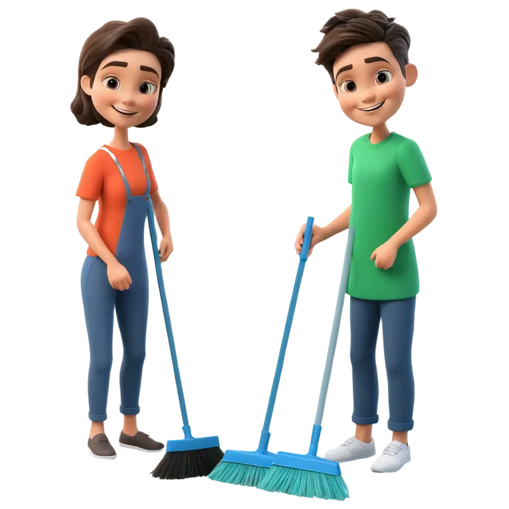 community cleaning vector 
