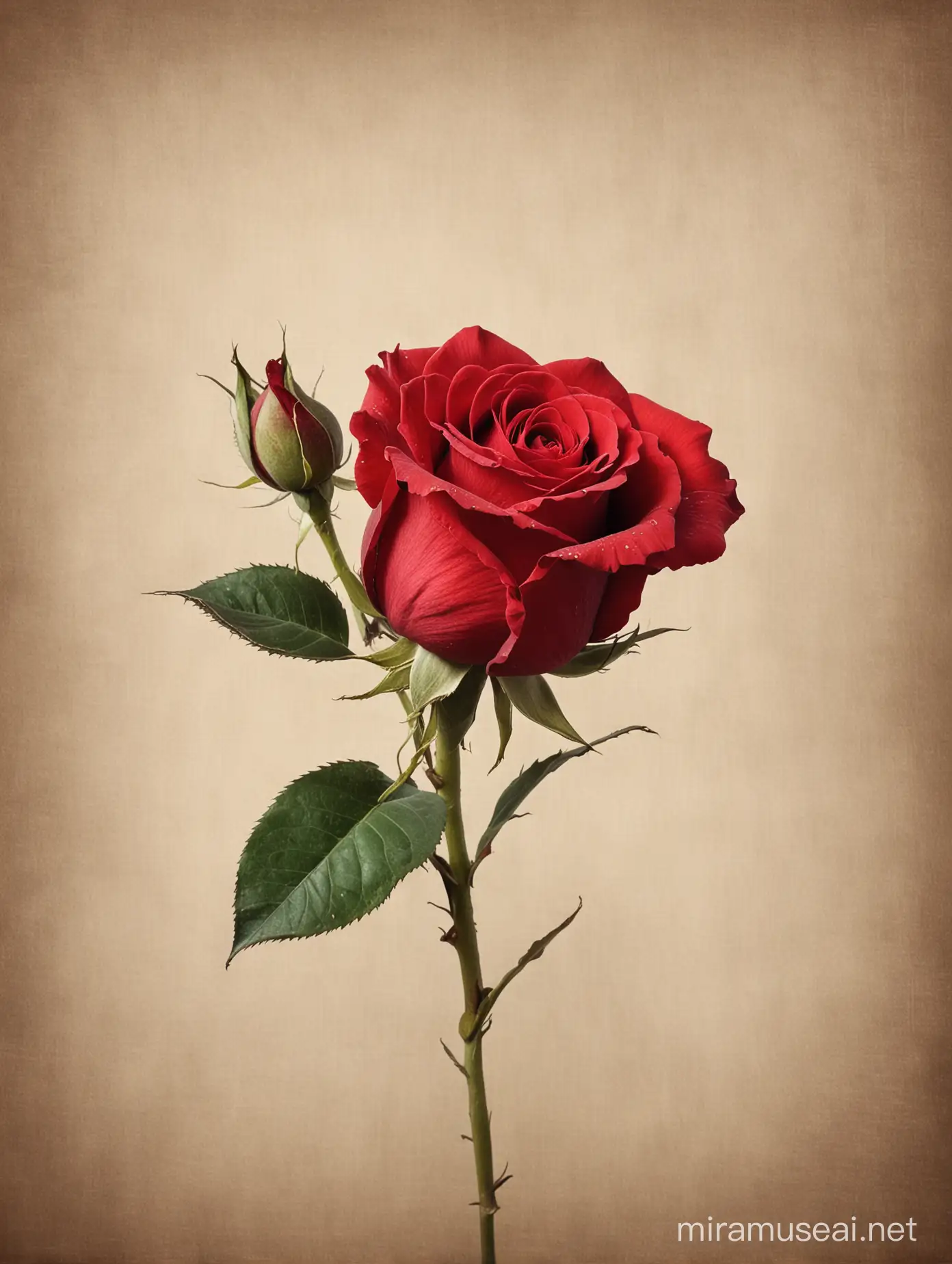 Rød rose

