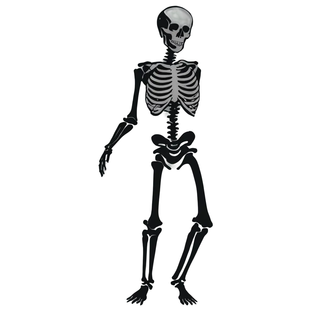 VECTOR OF HUMAN SKELETON