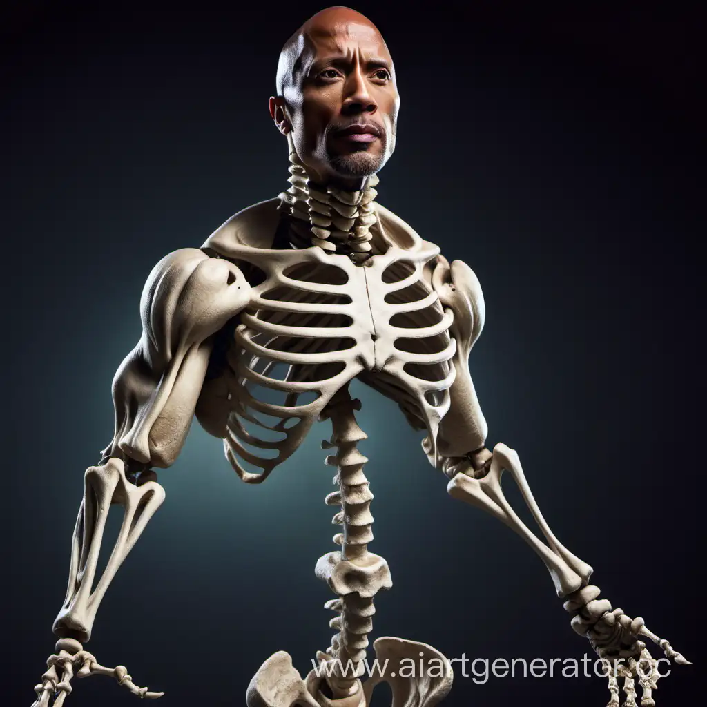Dwayne-Johnson-Skeleton-Transformation