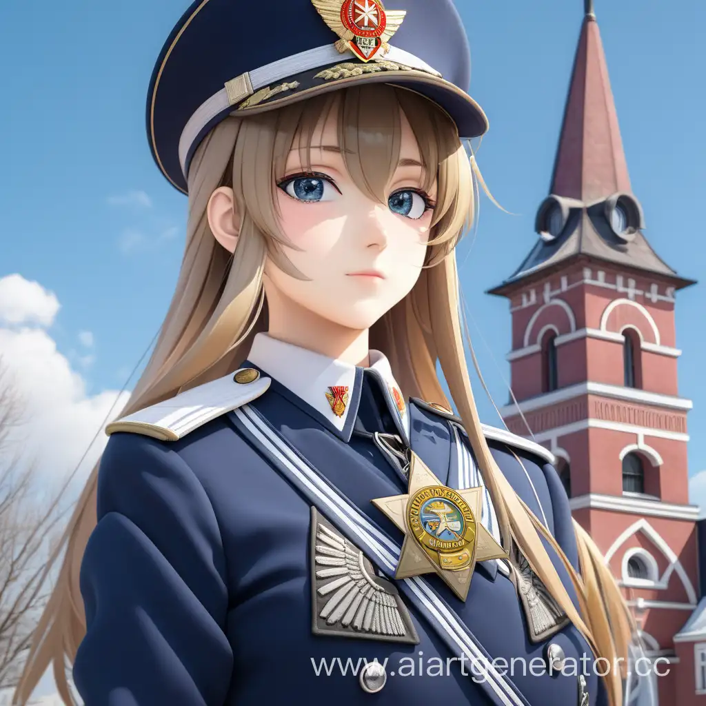 Preobrazhensky-Regiment-Anime-Girl-in-Uniform-Triangle