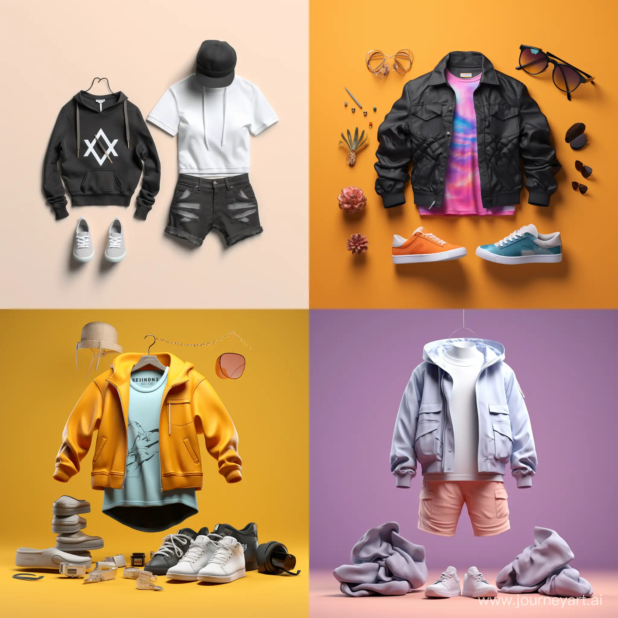 3d animated clothing mockup