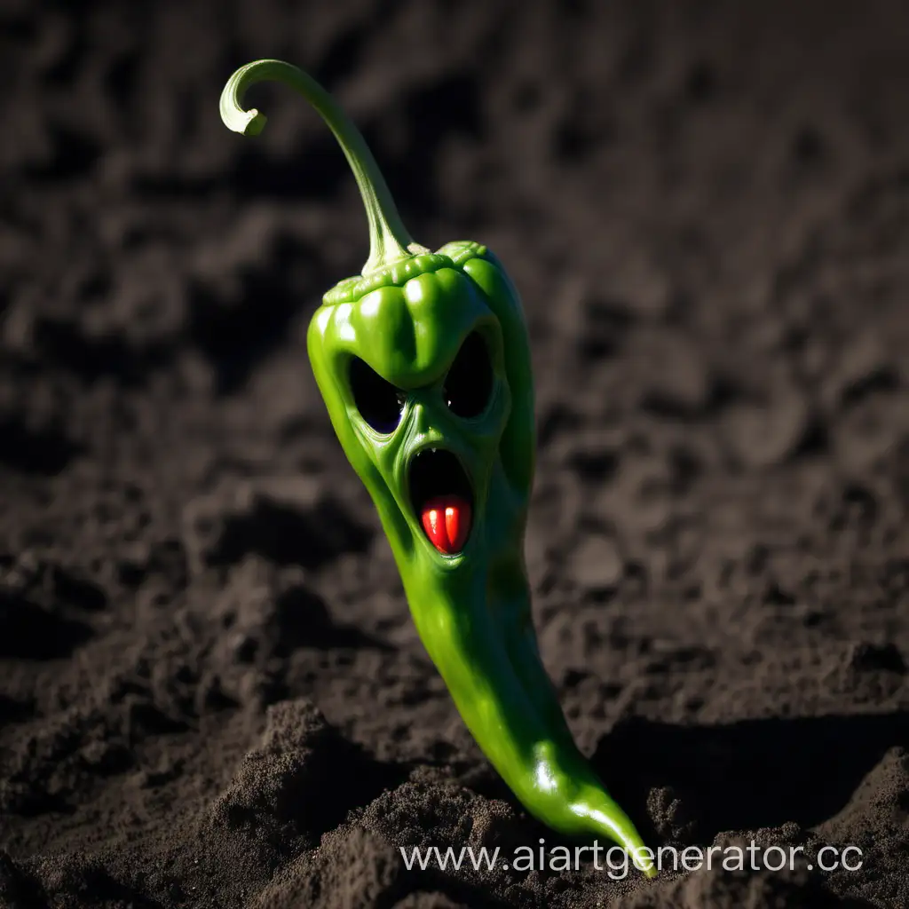 An alien pepper on Earth