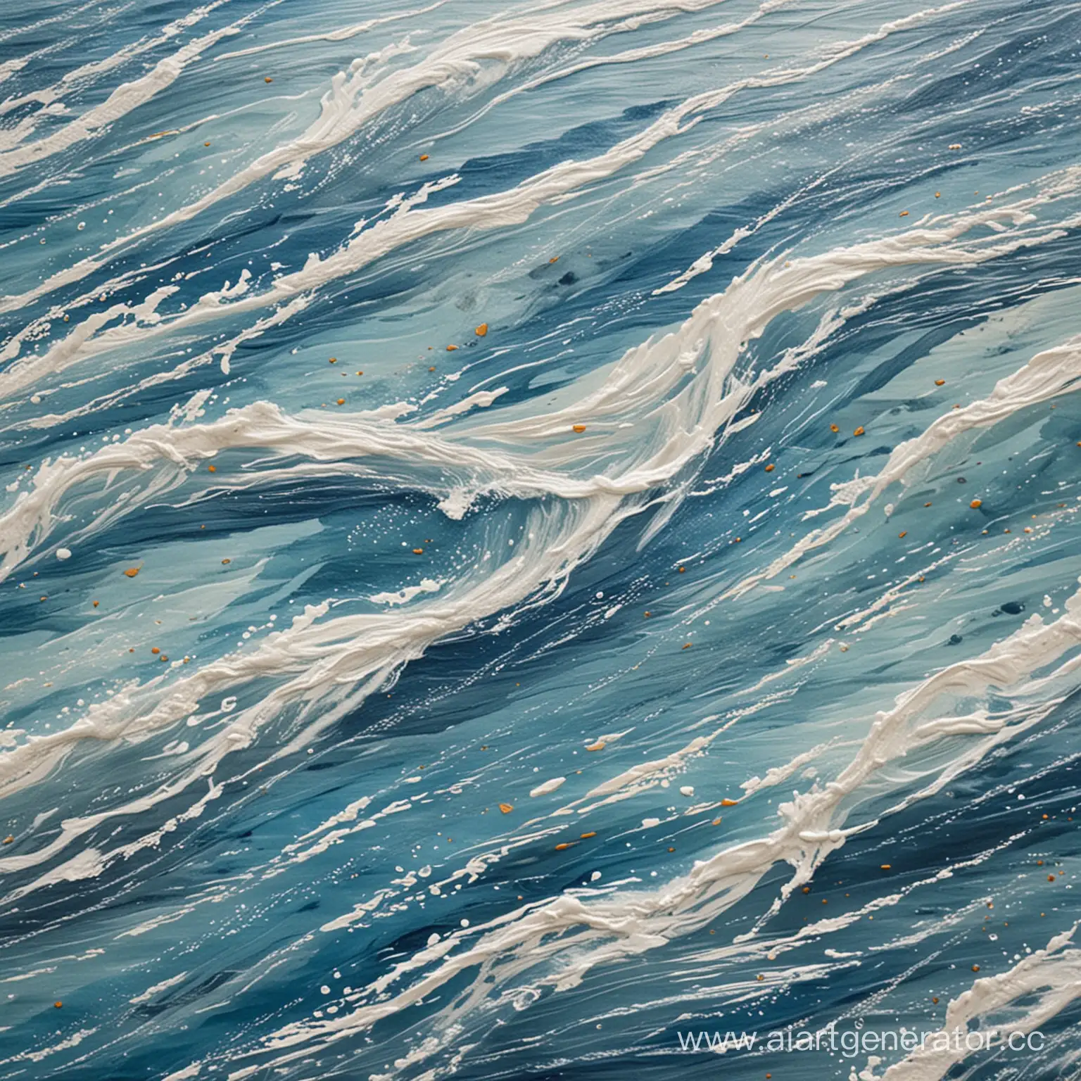 Рисунки ветра на воде масляными красками