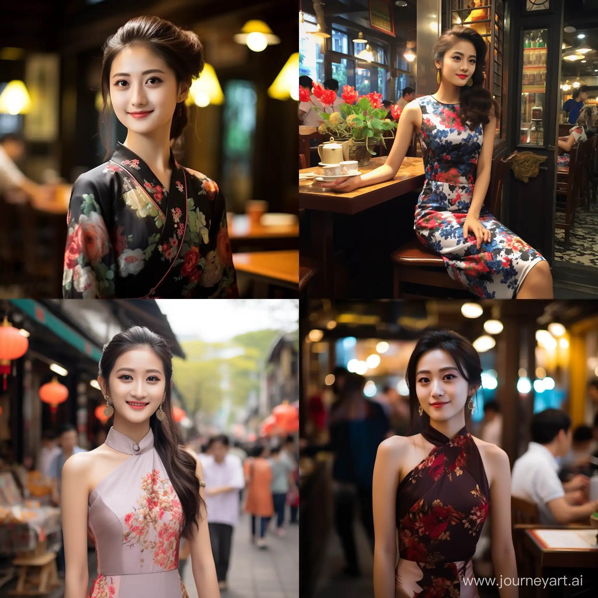 Smiling-Miss-Xiguan-in-Traditional-Qipao-Guangzhou-China