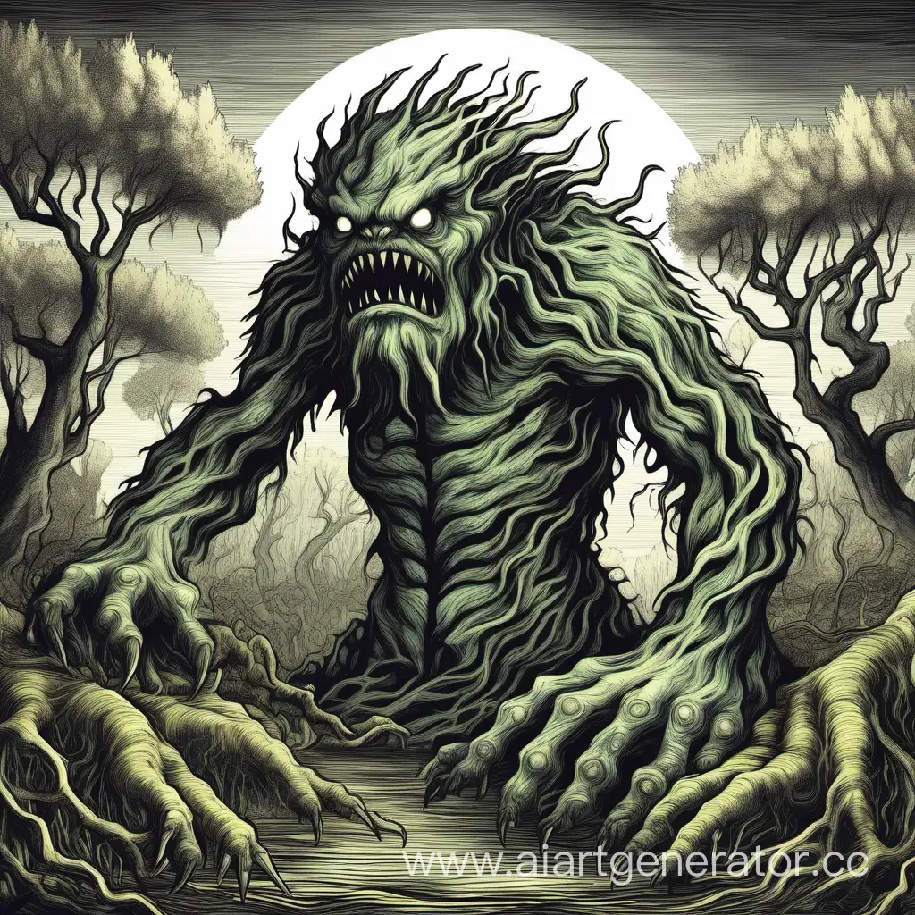Majestic-Earthly-Monster-Roaming-the-Forest