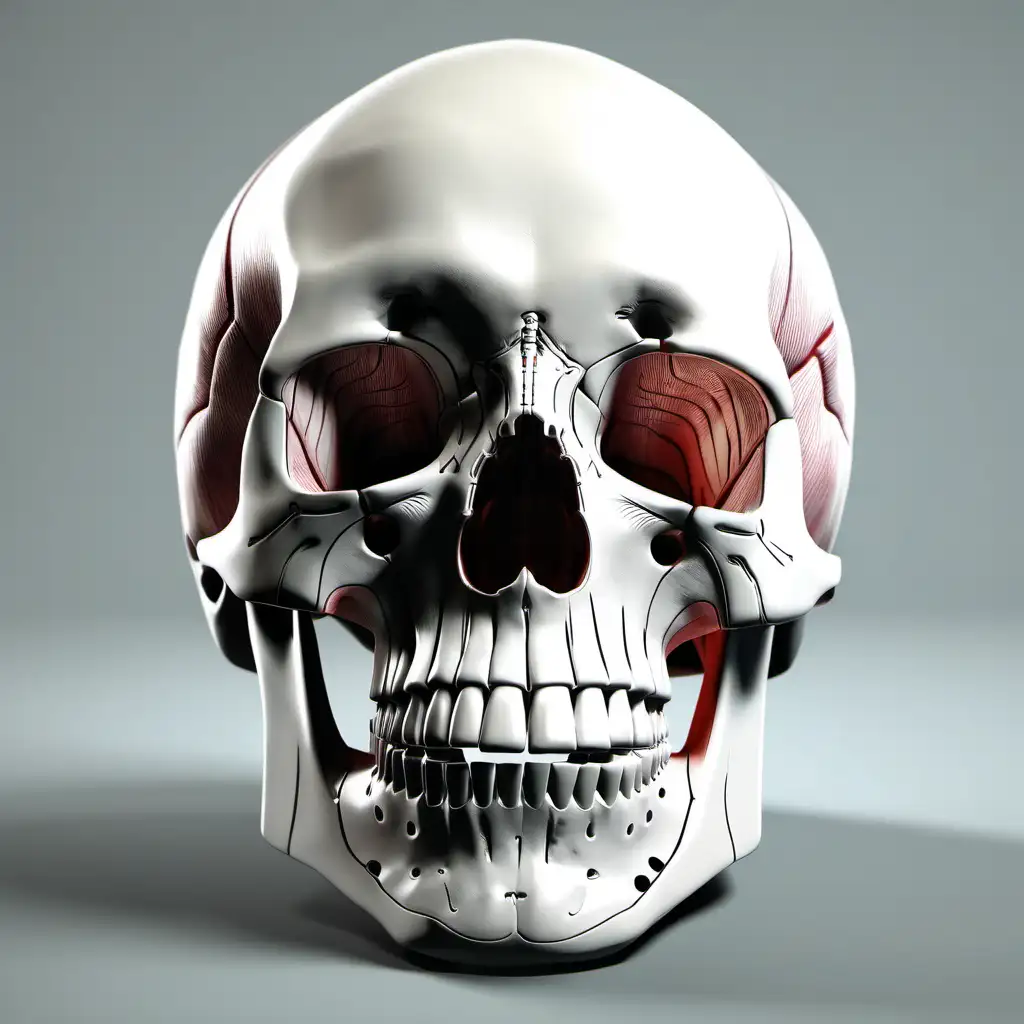 The Anatomy of the Human Skull 3d