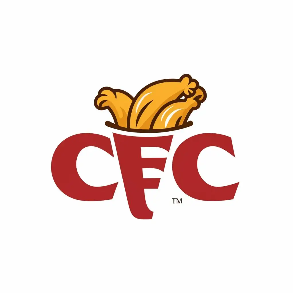 logo, Fried Chicken, with the text "CFC", typography, be used in Restaurant industry