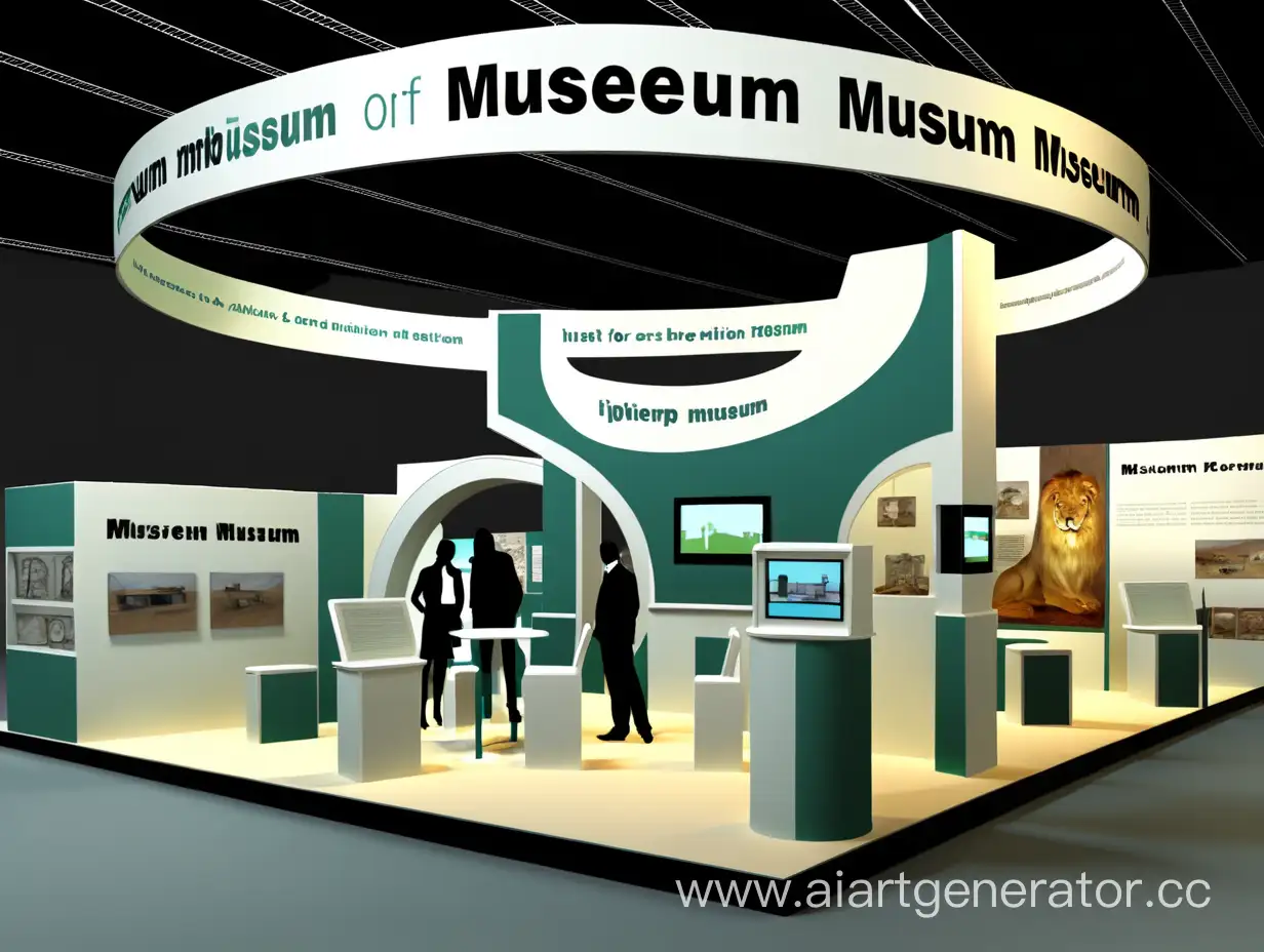 Interactive-Museum-Exhibition-Stand-Showcasing-Diverse-Artifacts