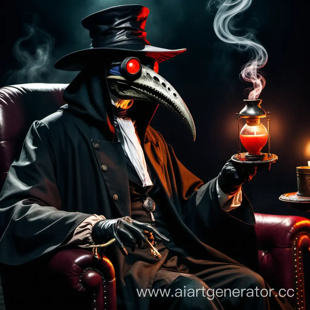 Mysterious-Plague-Doctor-Examining-Potion-with-Glowing-Red-Eyes