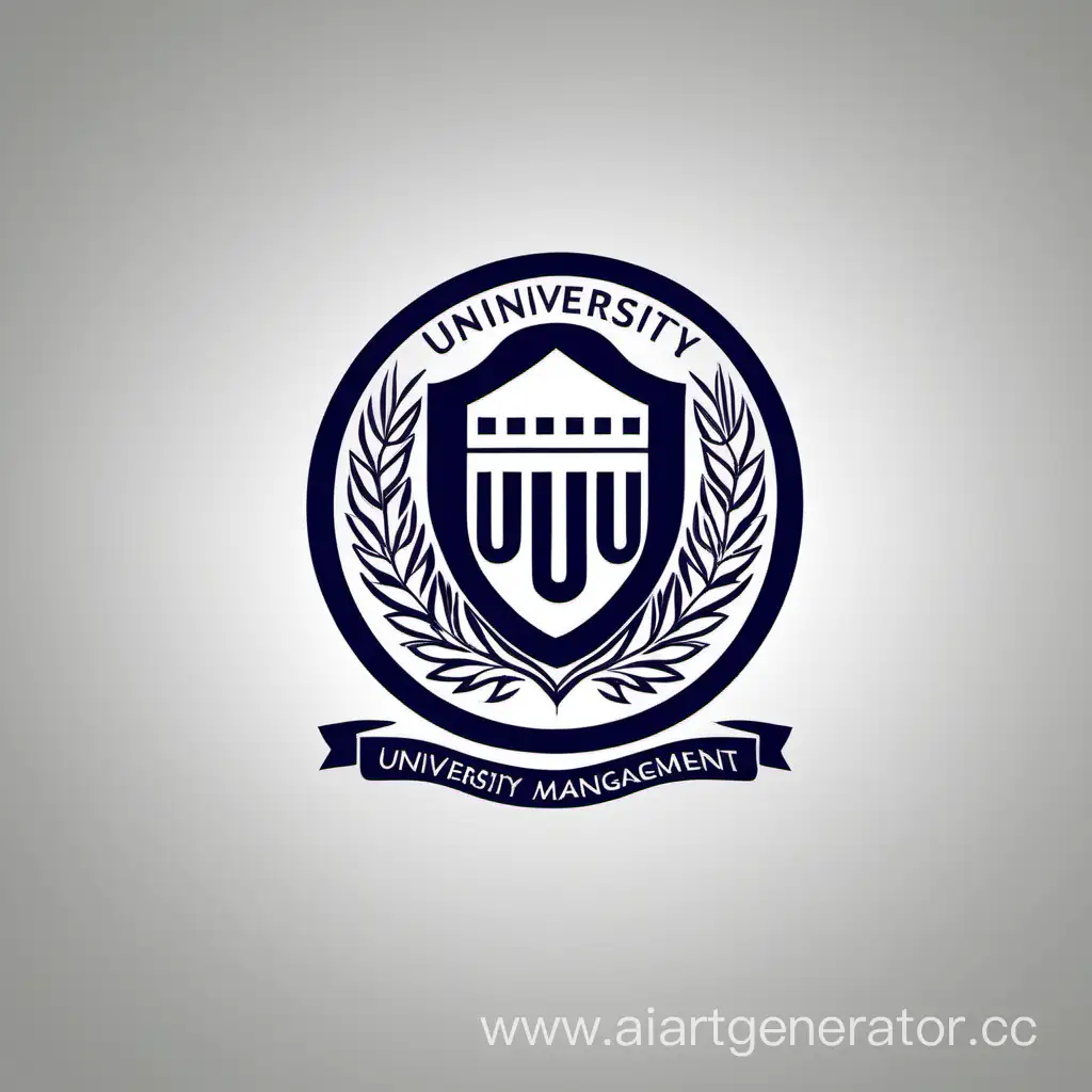Логотип для кафедры управления университета