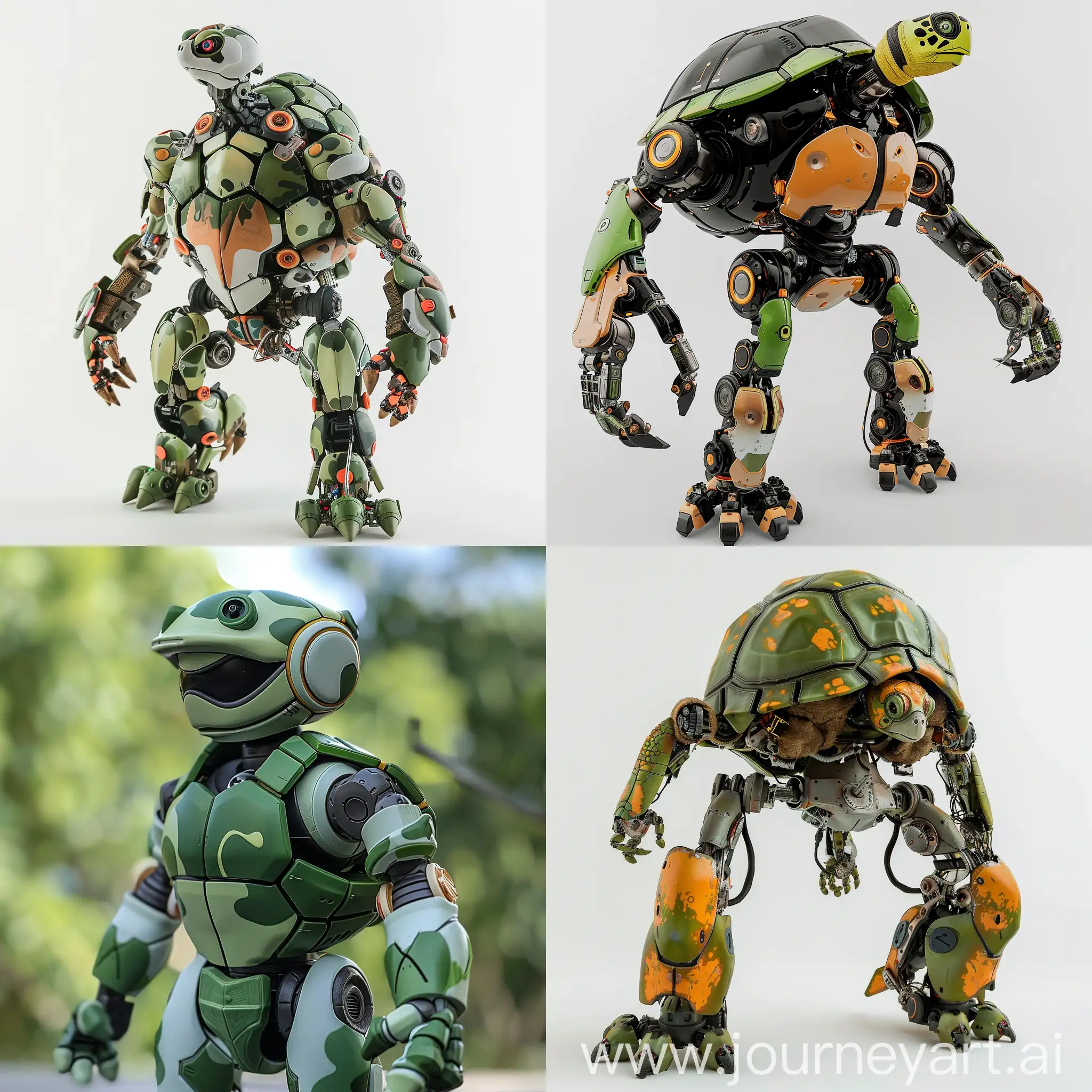 A turtle-themed Humanoid robot