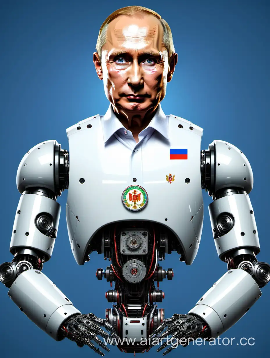 AIGenerated-Image-Futuristic-Robot-Version-of-Vladimir-Putin