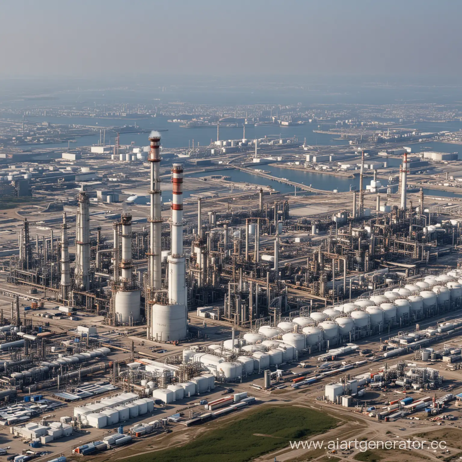 Сгенерируй картинку для нефтехимической компании Сибур для новости о ключевых событиях, достижениях и инициативах компании "Сибур"