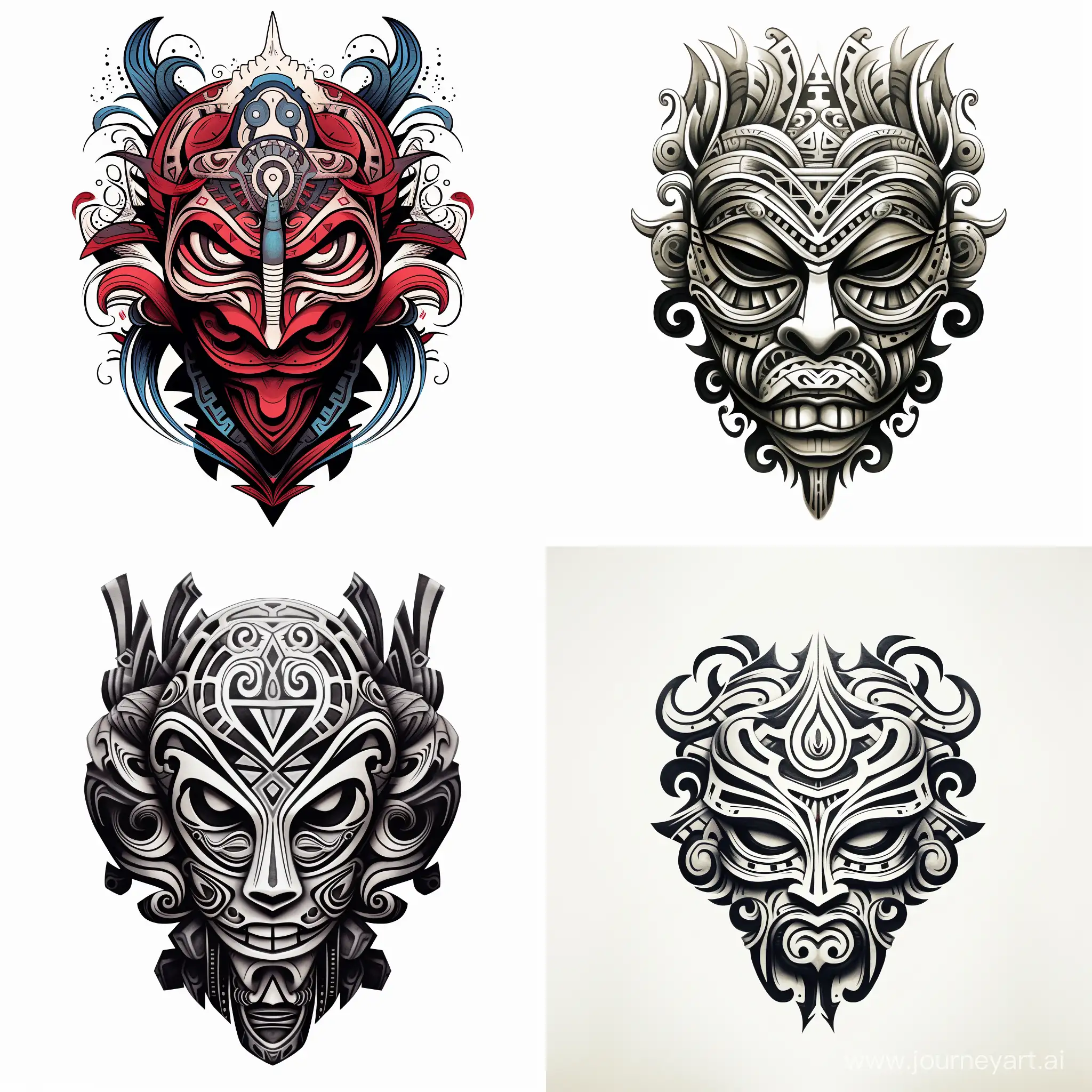 Custom-Tribal-Tattoo-Design-Intricate-and-Unique-Artwork