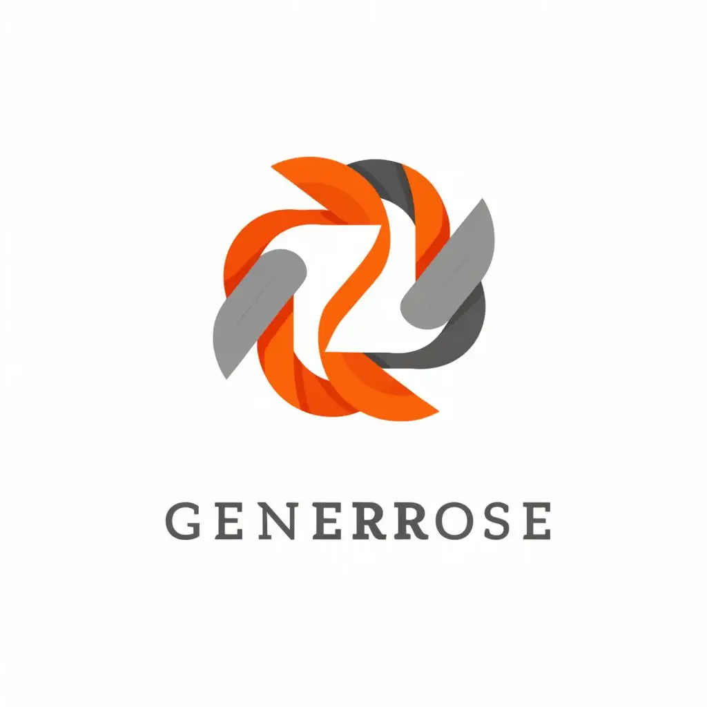 a logo design,with the text "Generrose", main symbol:R P L,complex,be used in Technology industry,clear background