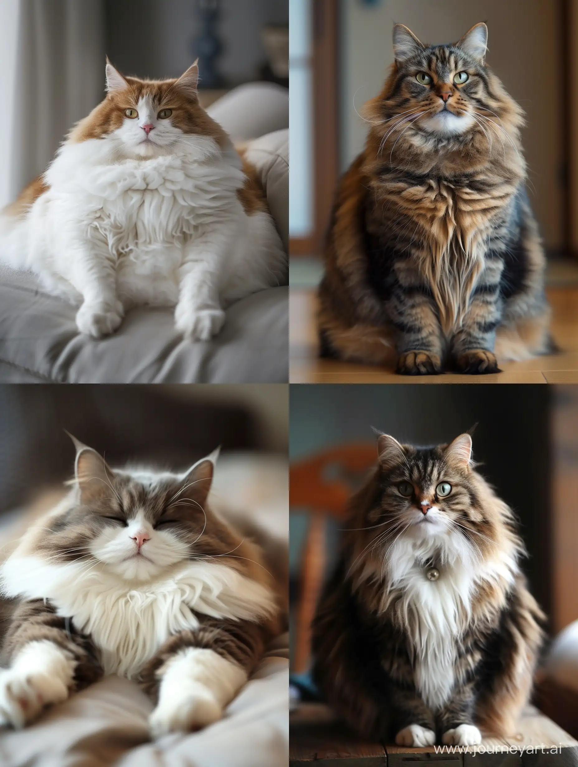 Adorable-Chubby-Cat-Posing-for-the-Camera