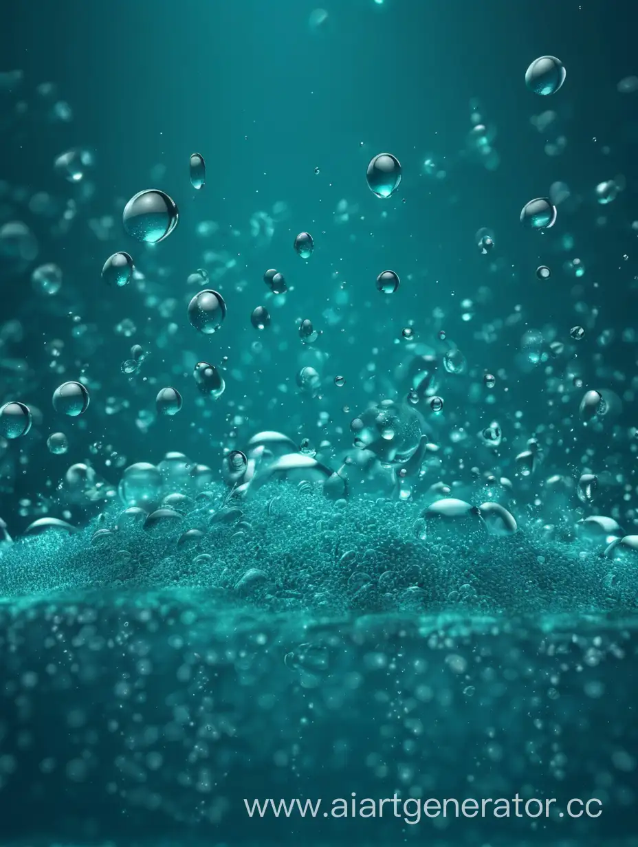 Dark-Turquoise-Underwater-World-Captivating-Particles-Droplets