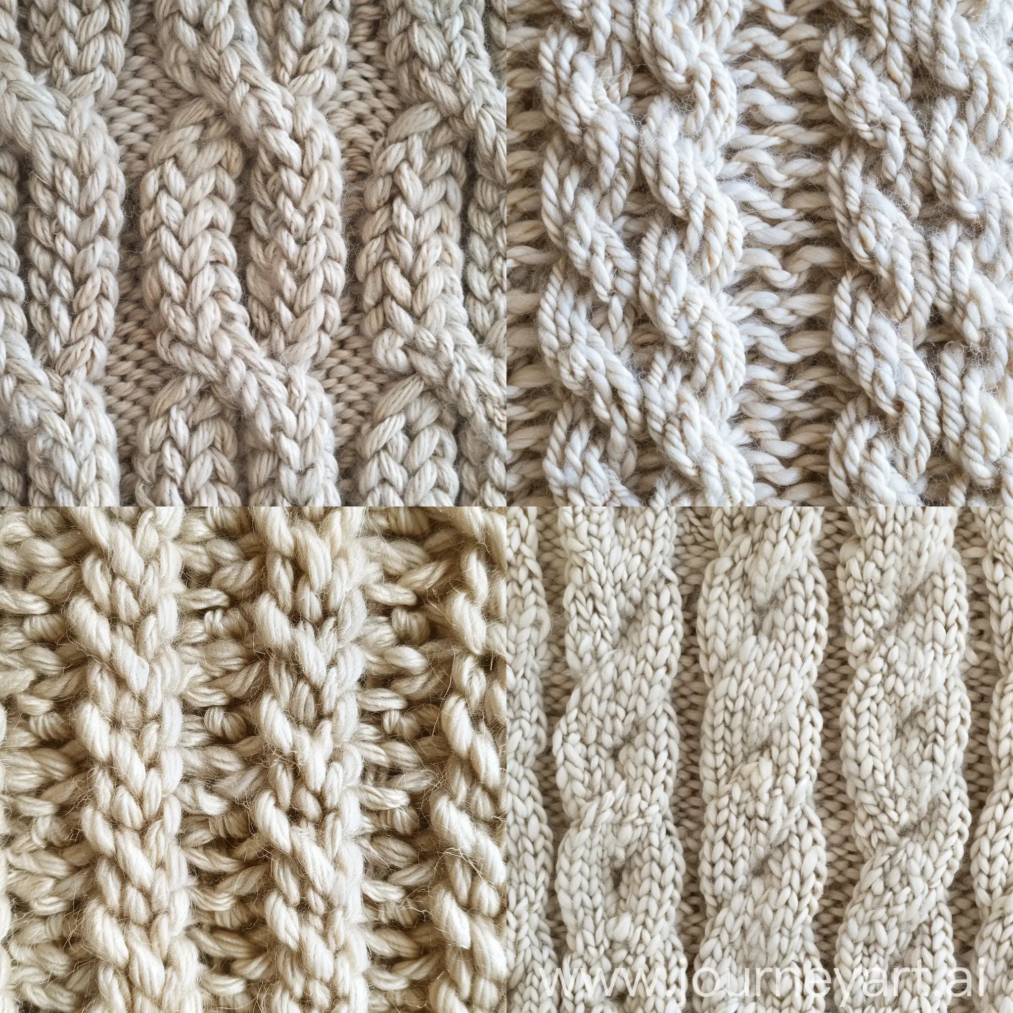 thick knitted texture