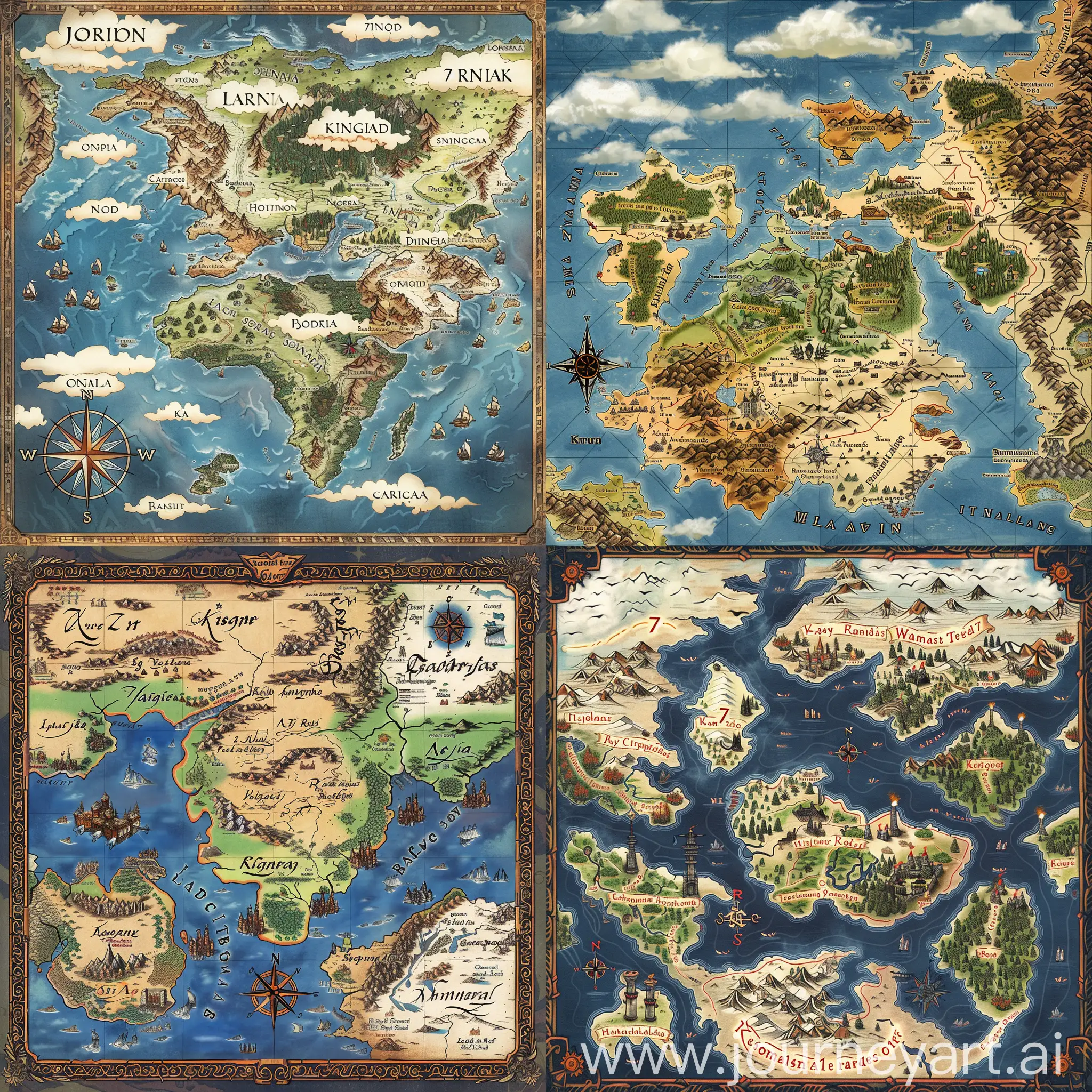 Fantasy-World-Map-Seven-Kingdoms-and-Nine-Regions