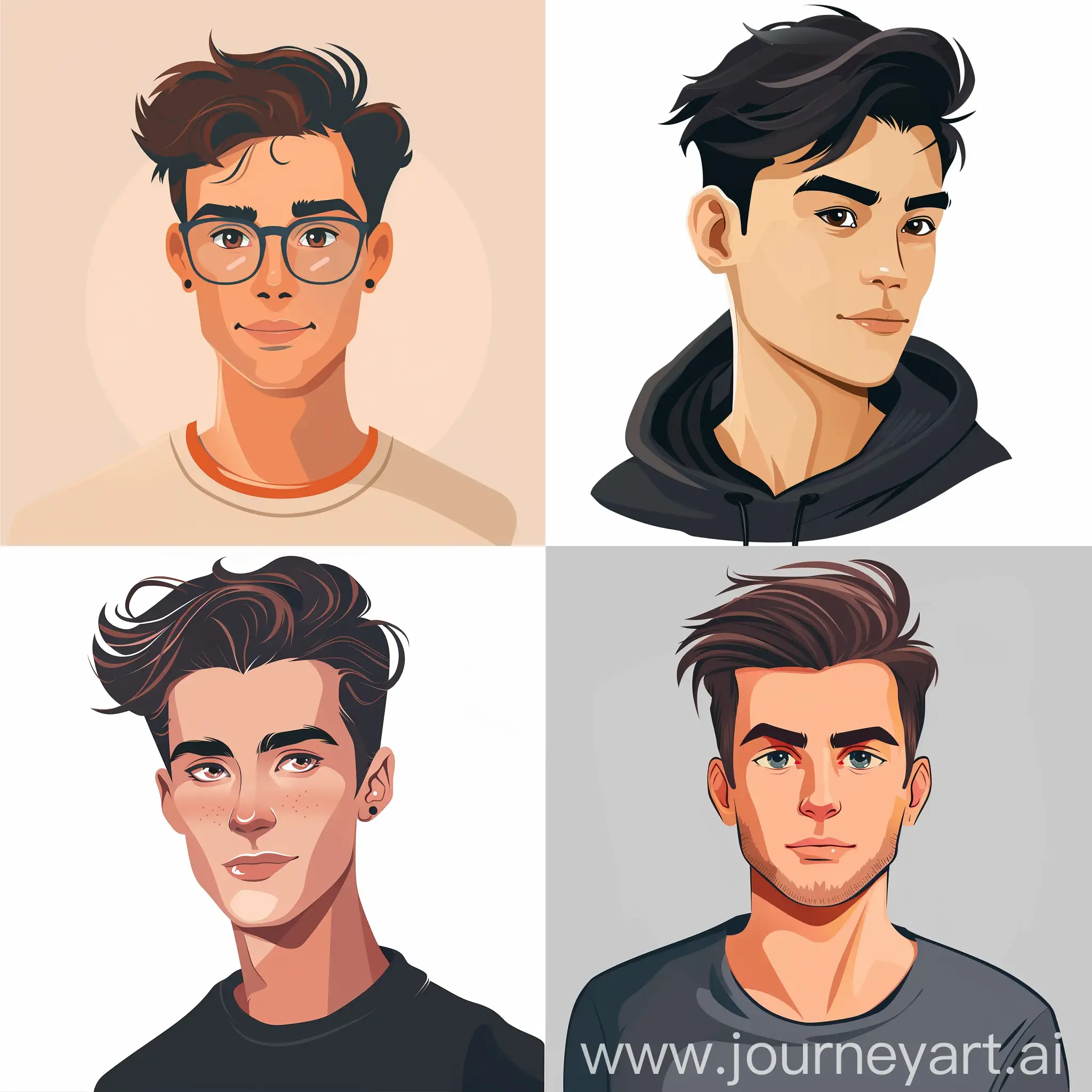 Handsome-TwoDimensional-Male-Avatar-for-Social-Networks