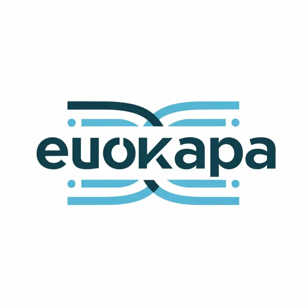 a logo design,with the text "EUROKAPPA", main symbol:The main symbol of the logo could be an abstract representation of alignment, perhaps composed of sleek lines or geometric shapes that convey the idea of straightening or perfecting smiles. This symbolizes EUROKAPPA's core focus on clear aligners and its commitment to helping patients achieve confident smiles.,complex,be used in Medical Dental industry,clear background