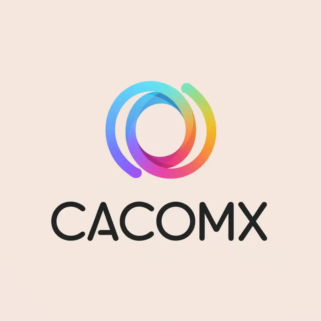 a logo design,with the text "cacomx", main symbol:expansion,Moderate,be used in Finance industry,clear background