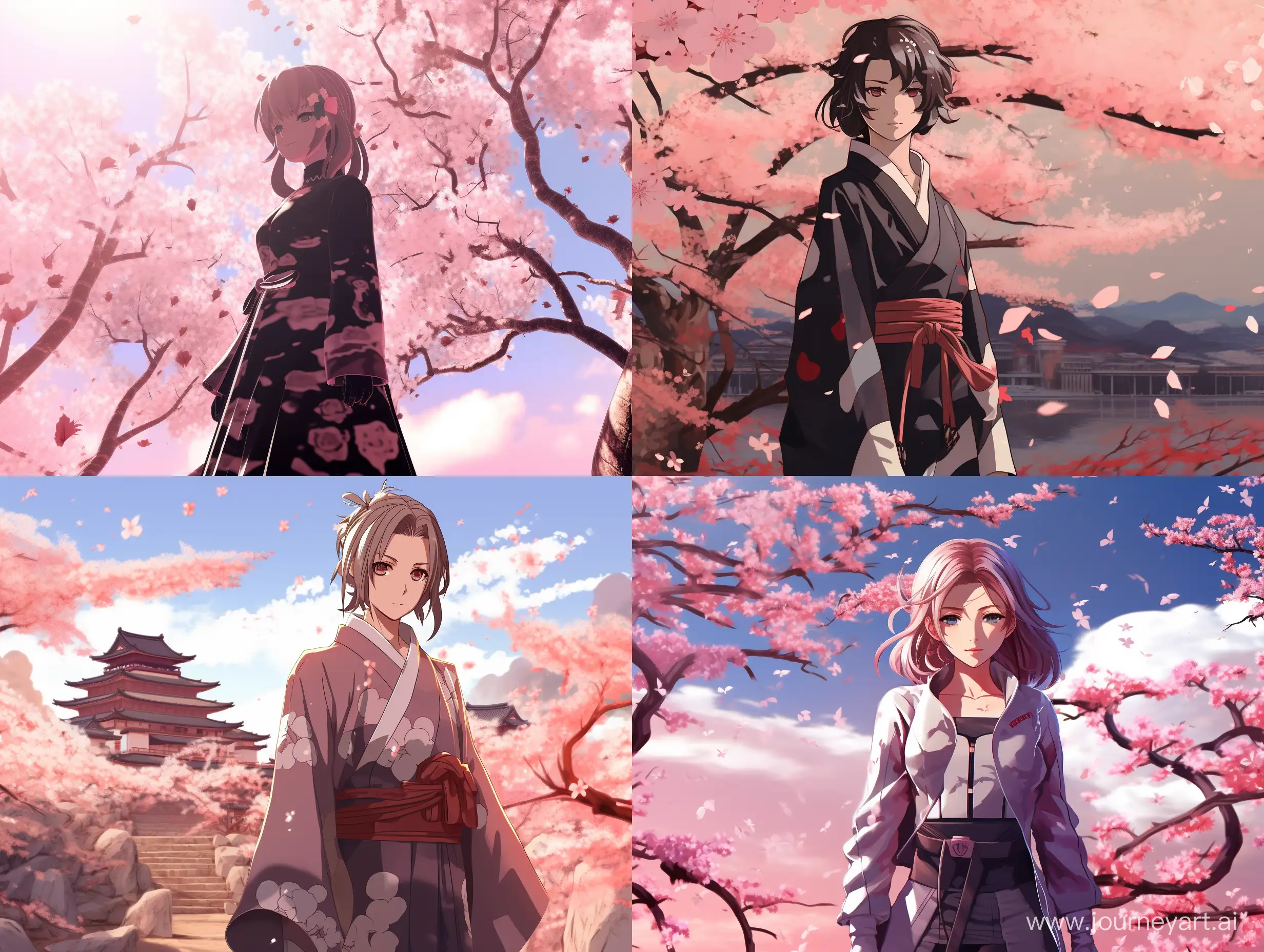Mysterious-Anime-Character-Amidst-Sakura-Blossoms