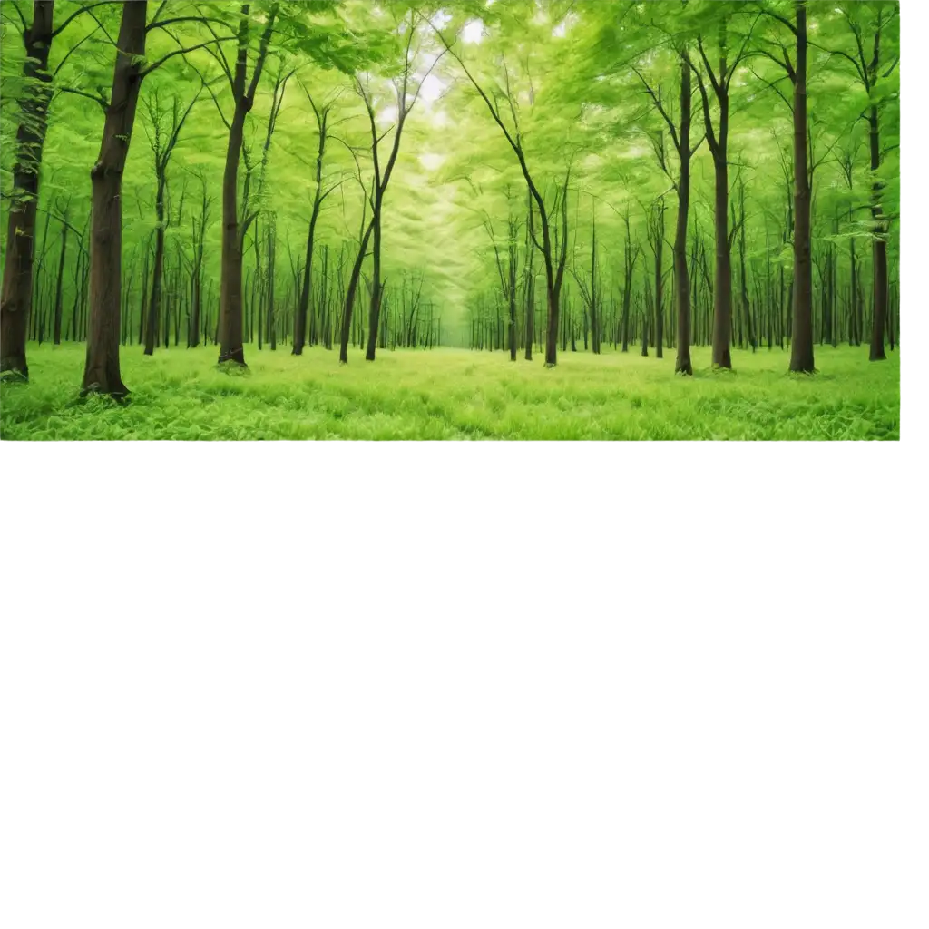 green forest blur background
