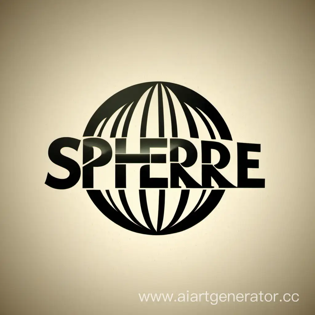 The logo for the Sphere advertising company, which is engaged in recruiting promoters