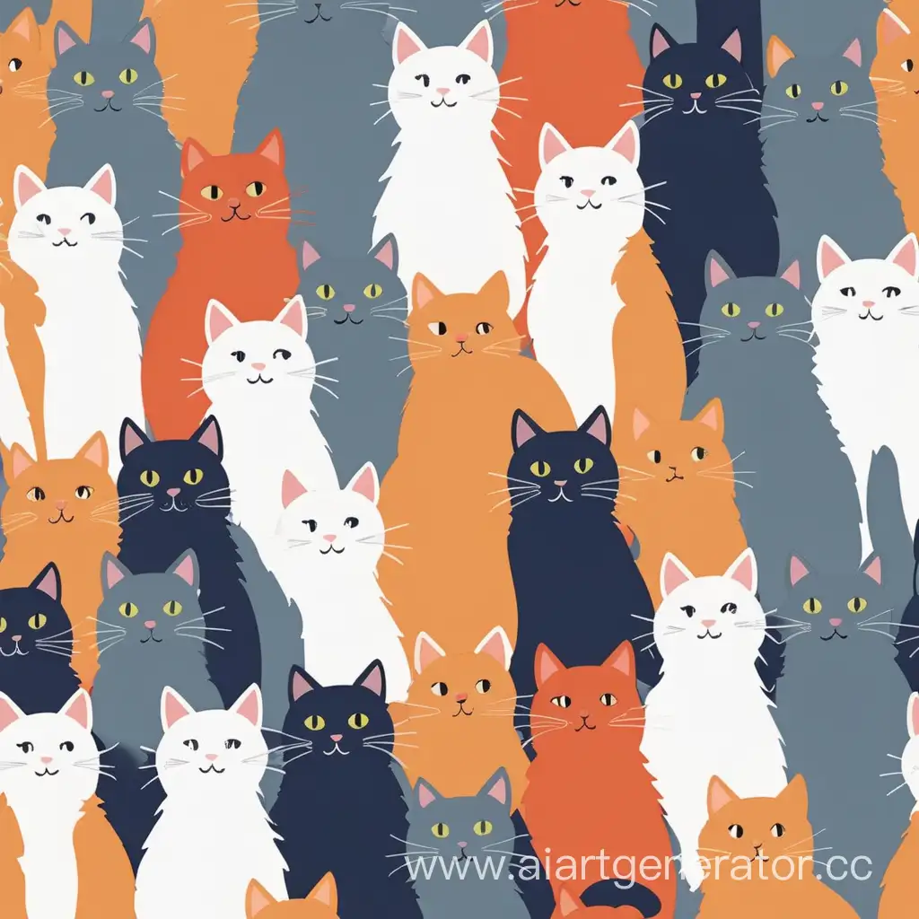 Seamless-Cat-Print-Pattern-Background