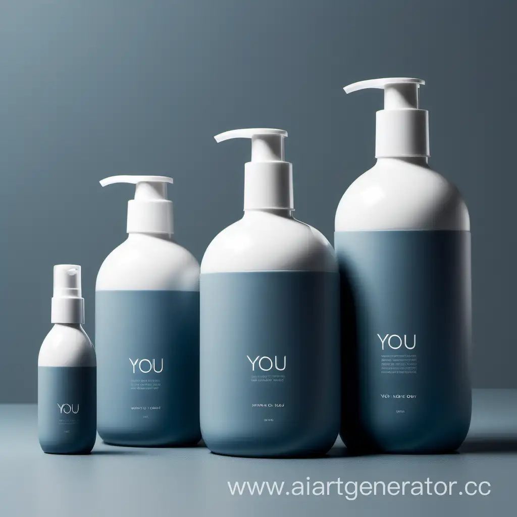 For-You-Brand-Shampoo-and-Conditioner-Jars-in-BlueGray-Minimalist-Style