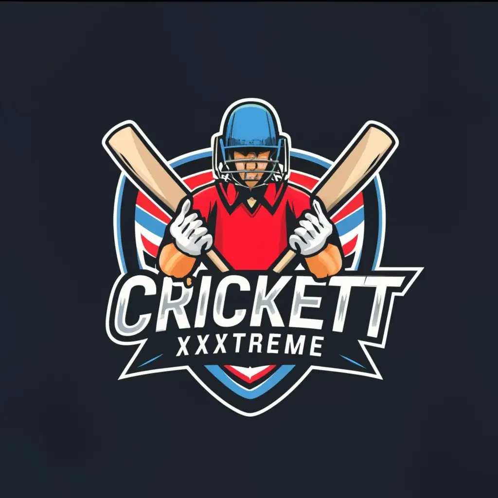 LOGO-Design-For-CricketXtreme-Dynamic-Typography-and-Iconic-Cricket-Theme