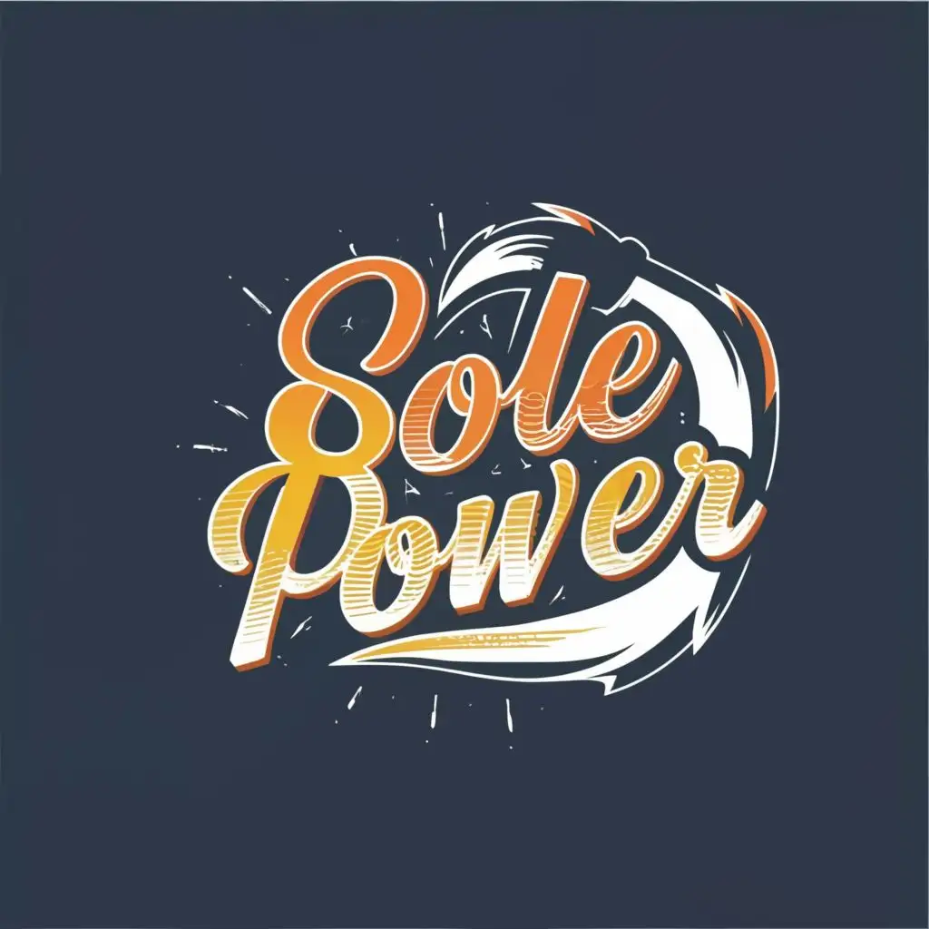 logo, Sole Power, with the text "Sole Power", typography, be used in Sports Fitness industry