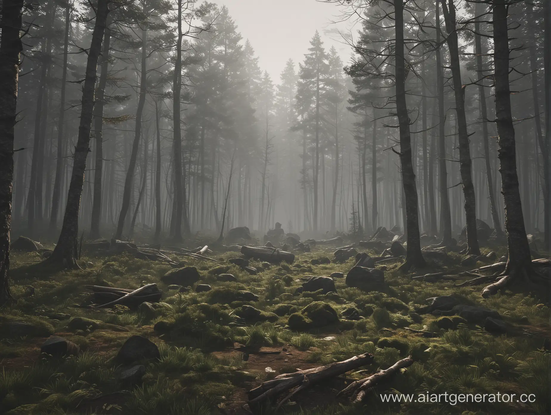 Barbarian-Survival-Game-Pause-Menu-Background-Forest-Setting-with-Barbarian