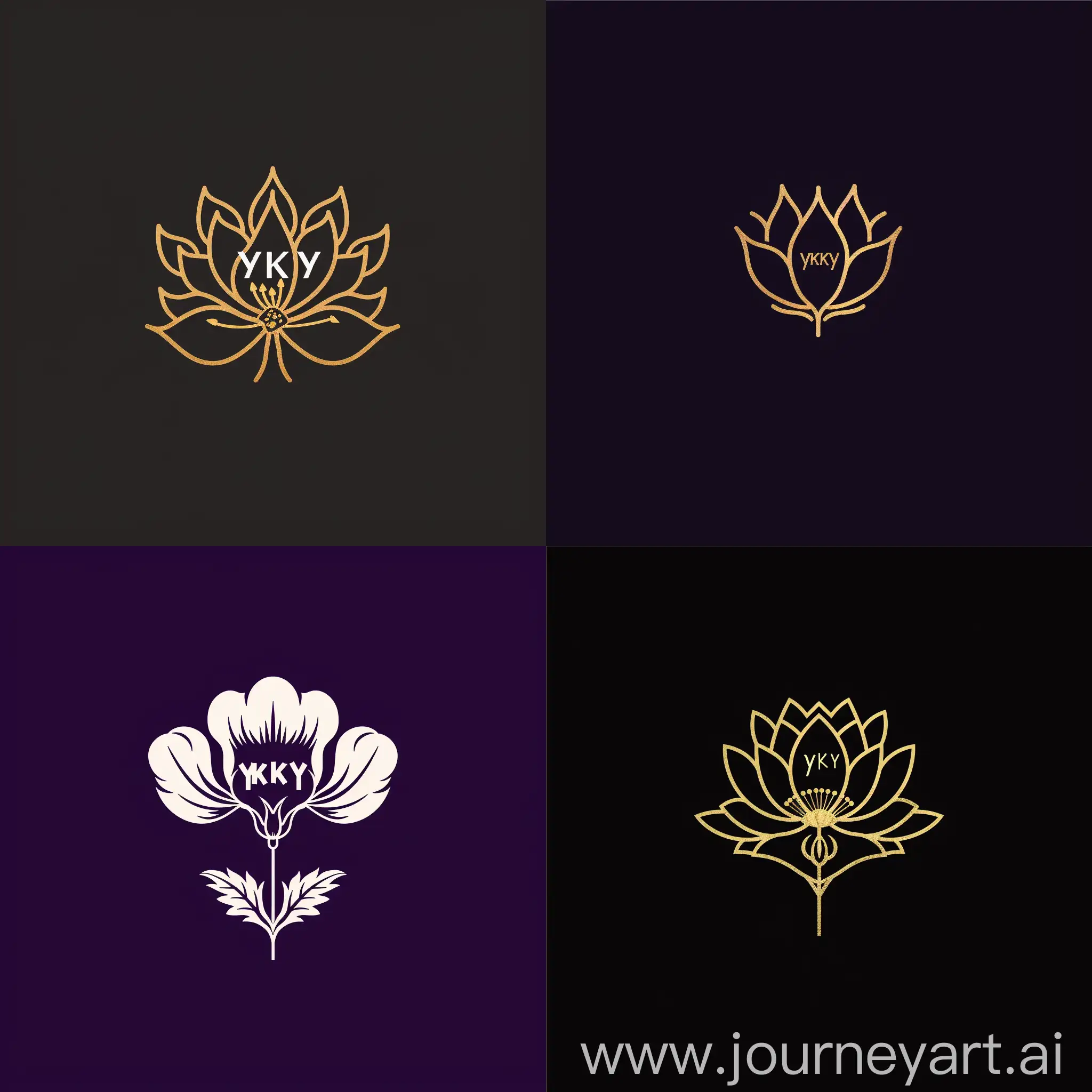 Opium-Flower-YKKY-Logo-Design-for-Fashion-Brand