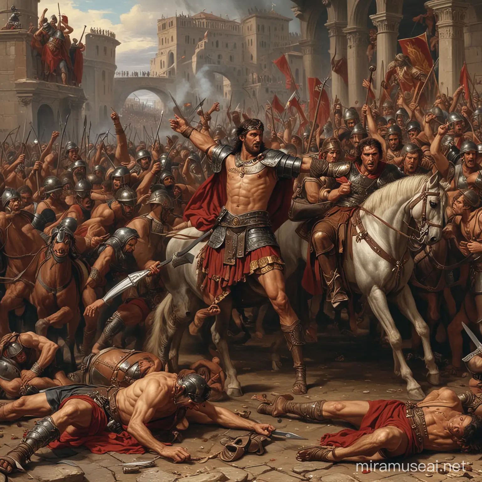Attila, Roma'nın Roma fethi