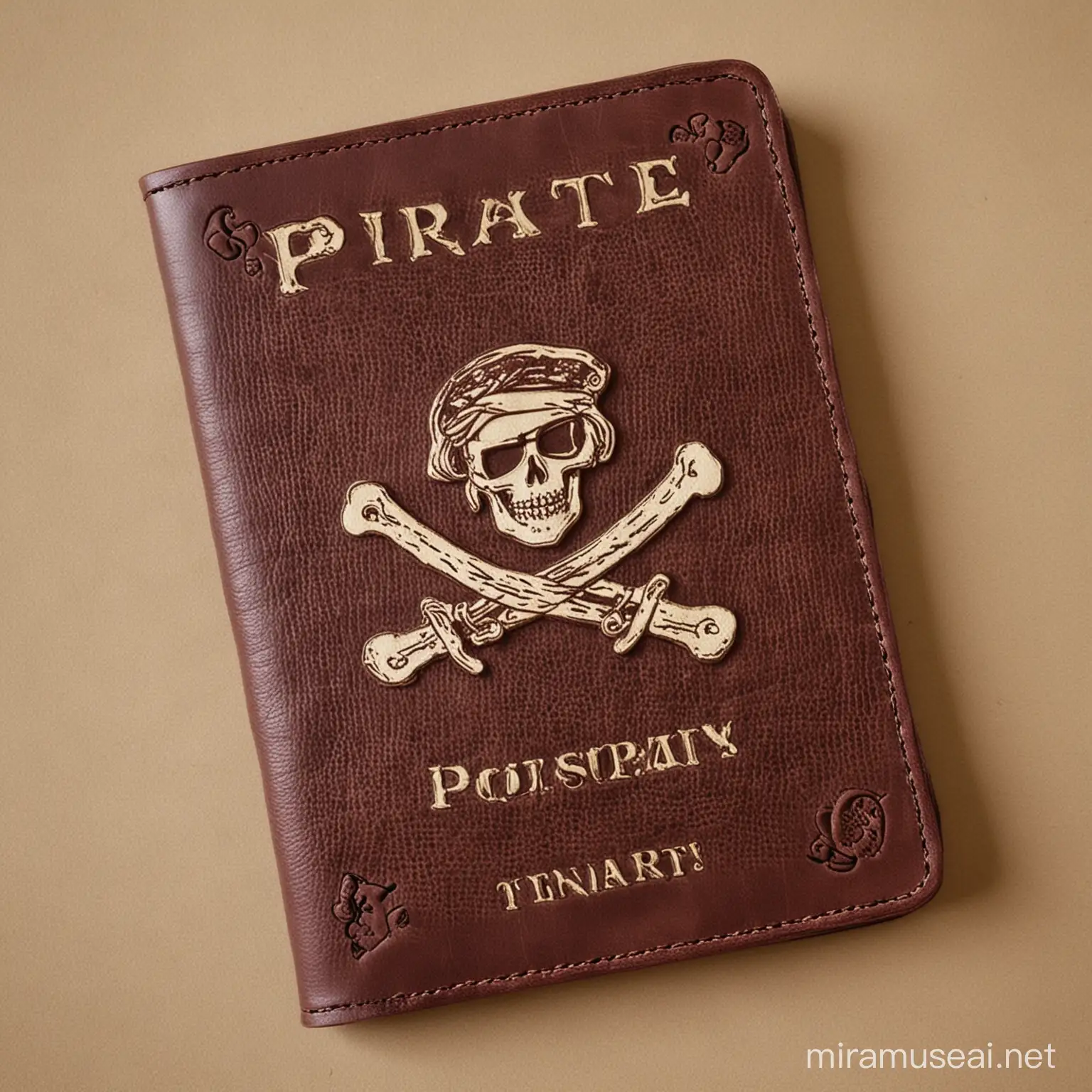 Pirate Passport Cover for Adventurous Travellers