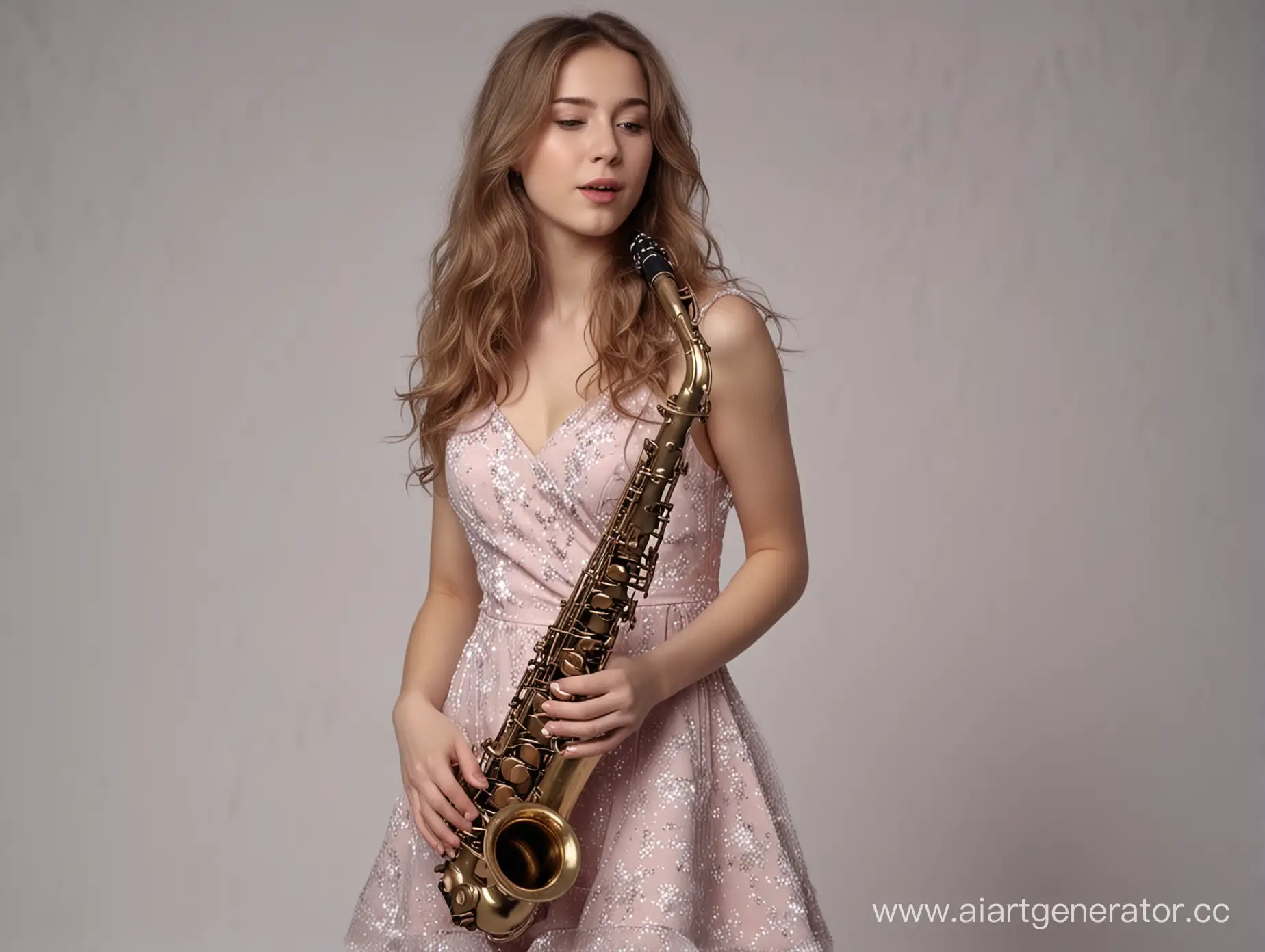 Captivating-Saxophone-Performance-by-a-Stylish-Russian-Girl