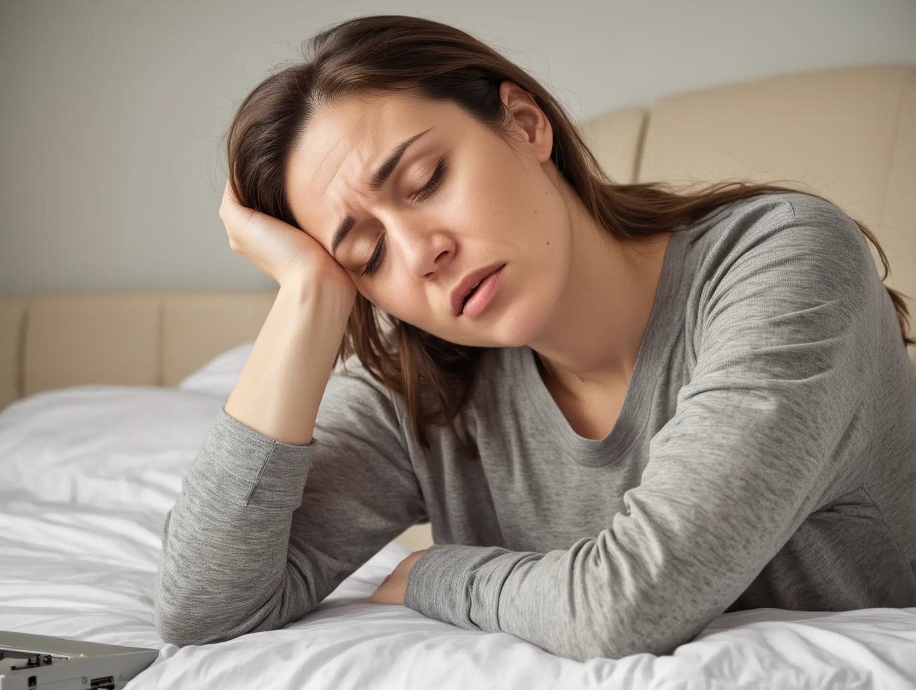 woman with chronic fatigue