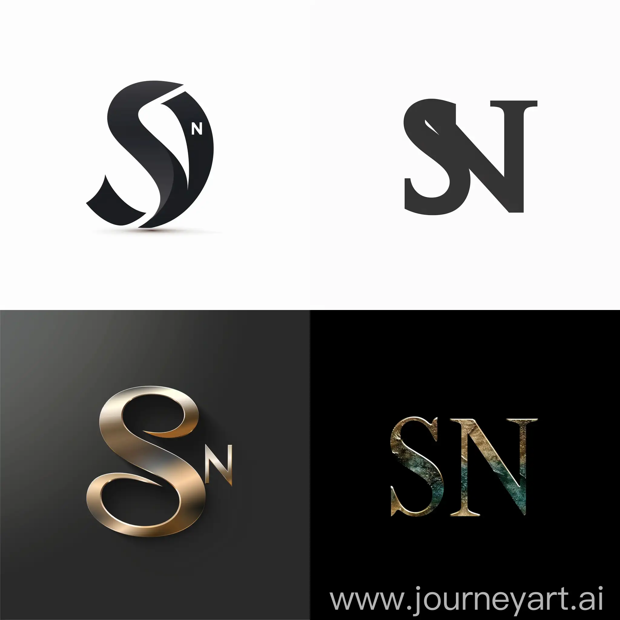 Corporate-Logo-Design-with-Letters-S-N