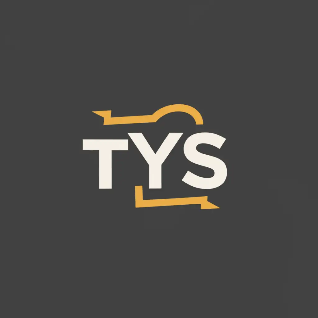 LOGO-Design-for-The-Yes-Shop-Modern-TYS-Symbol-on-Clear-Background
