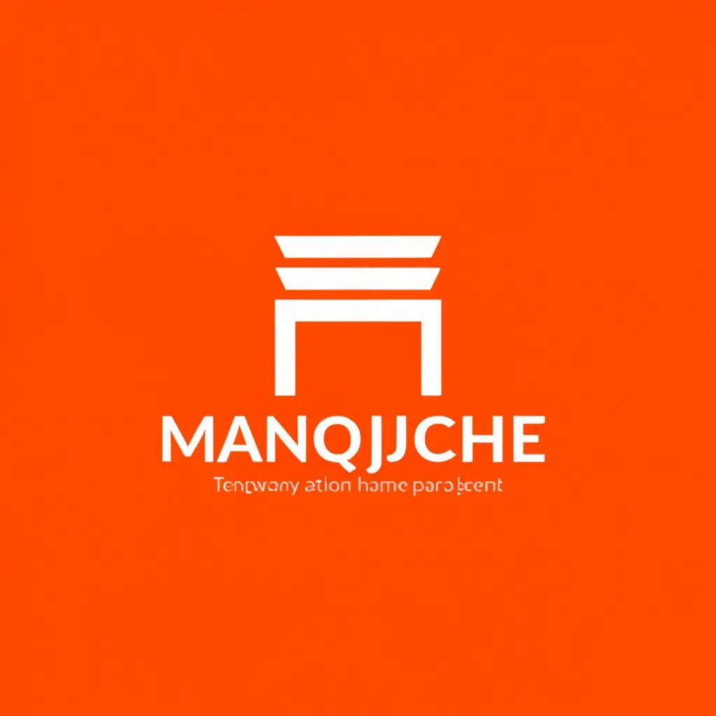 logo, Create a modern, minimalist logo for a digital service provider that specializes in copywriting, project management and paid traffic management. The logo should cleverly combine the letters "MQ" in "MANQIJICHE" with Tengwang Pavilion, rather than explicitly stating the full name. Utilize a palette of black, white, gray, and orange as the brand identity, although not all colors need to be included in the logo. The design aims to be modern, simple, creative and sophisticated, with the text "MQ", typography