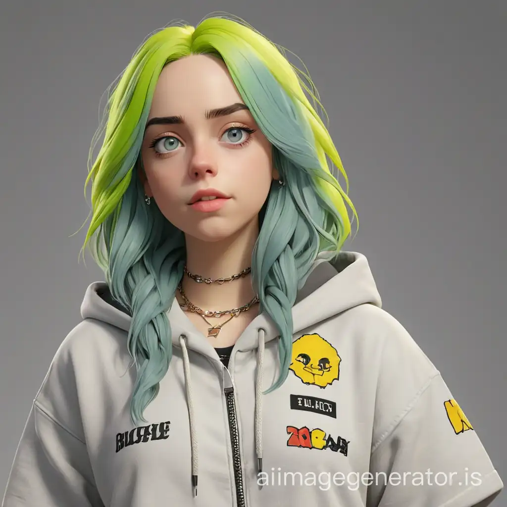 Billie Eilish Themed Sims 4 Fashion and Accessories Collection | AI Image  Generator