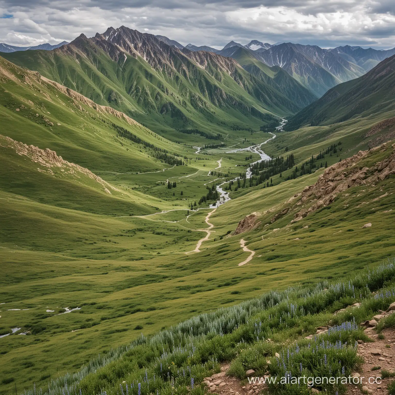 Breathtaking-Kazakhstan-Mountains-Majestic-Beauty-of-Natures-Landscape